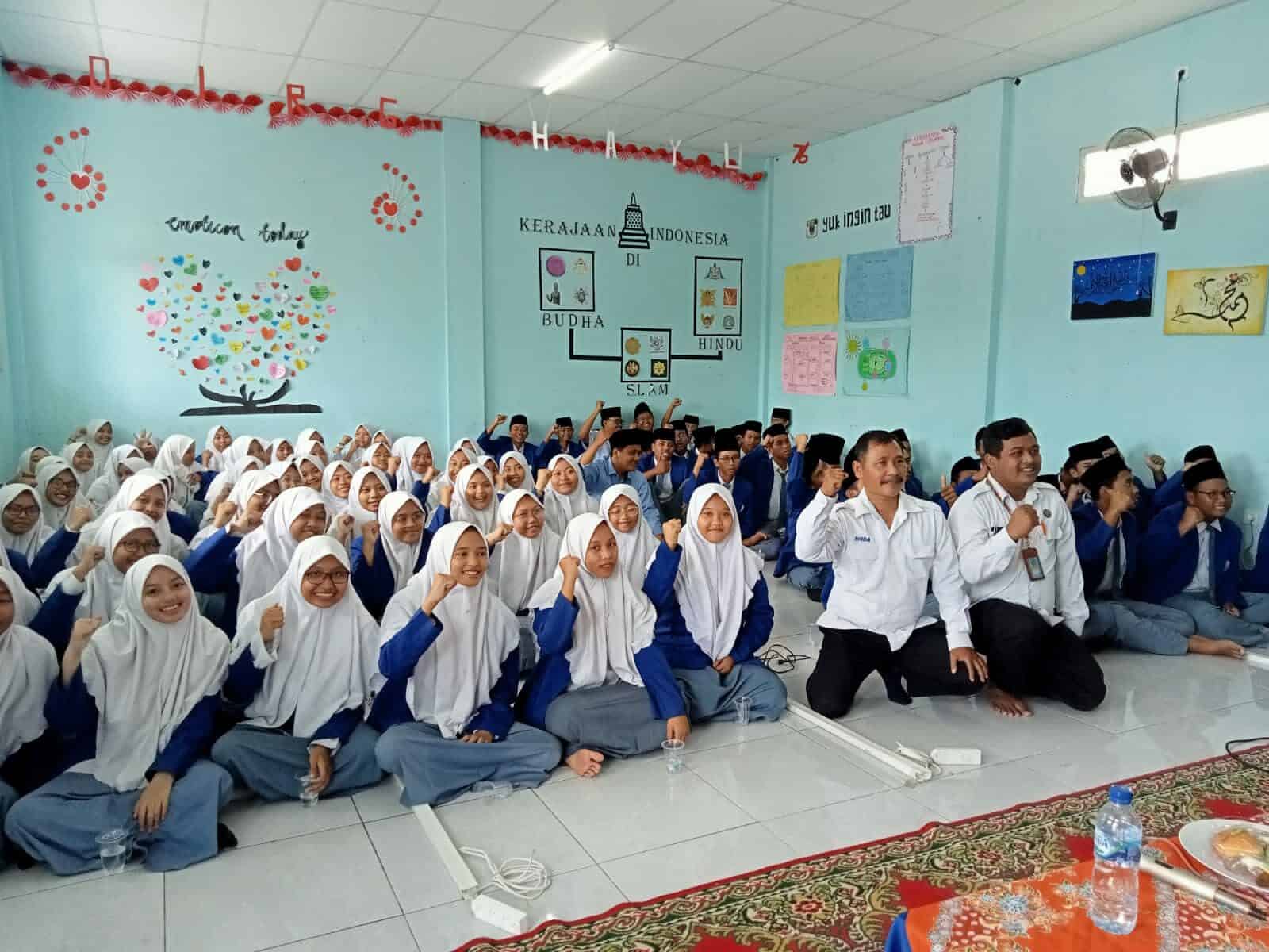 Sosialisasi P4GN di MA SALAFIYAH Gempol Kurung Menganti, Kabupaten Gresik