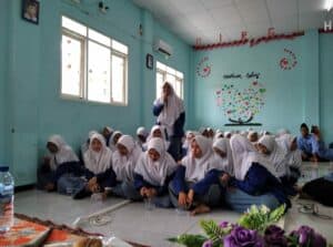 Sosialisasi P4GN di MA SALAFIYAH Gempol Kurung Menganti, Kabupaten Gresik