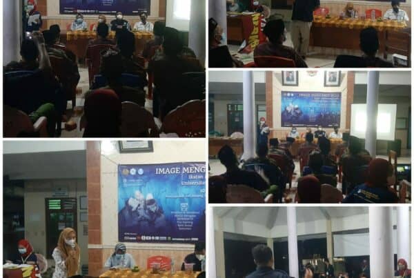 Sinergi BNNK Gresik dengan Ikatan Mahasiswa Gresik (IMG) Univ.Unesa Surabaya dalam pelaksanaan Sosialisasi P4GN di Desa Jogodalu Kec Benjeng Kab Gresik