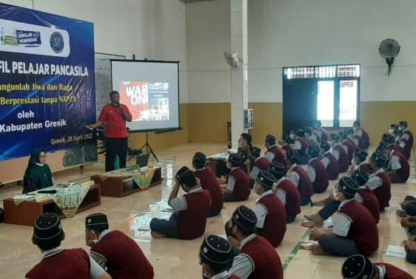 Sosialisasi P4GN dalam Giat Proyek Profil Pelajar Pancasila Sehat dan Berprestasi Tanpa Napza