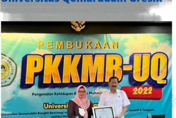 Sosialisasi P4GN dalam PKKMB Universitas Qomaruddin Gresik