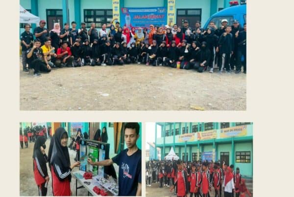 HUT BNN Ke 21 Tahun BNN Kabupaten Gresik bersama IM3 mengadakan Jalan sehat Bersama UPT SMPN 34 Gresik