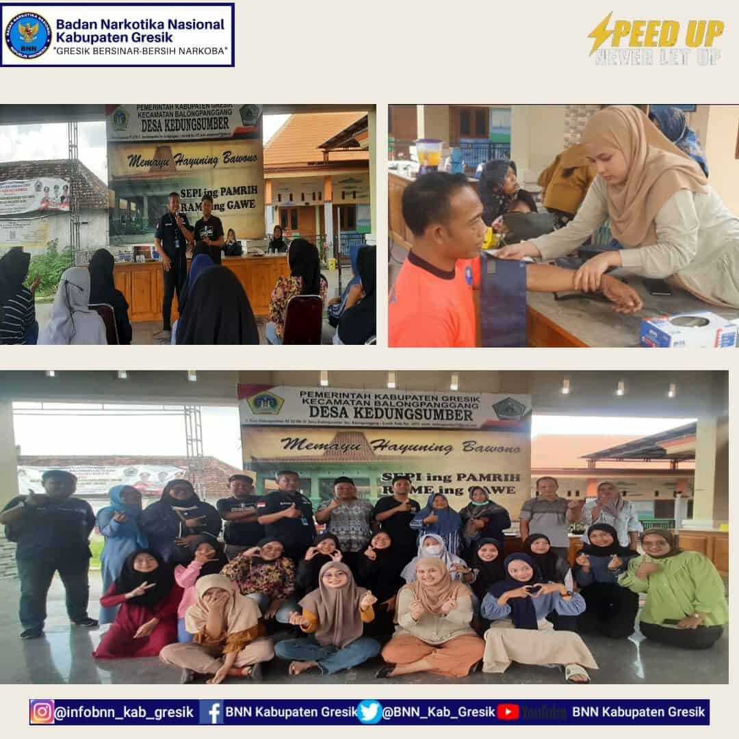 SOSIALISASI P4GN PADA KEGIATAN POSYANDU REMAJA DI DESA KEDUNGSUMBER KEC. BALONGPANGGANG GRESIK SOSIALISASI P4GN PADA KEGIATAN POSYANDU REMAJA DI DESA KEDUNGSUMBER KEC. BALONGPANGGANG GRESIK